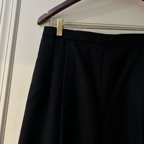 Ralph Lauren,Navy Blue,Size 14,Wool trousers,pleated front,side fastener. - Picture 5 of 6